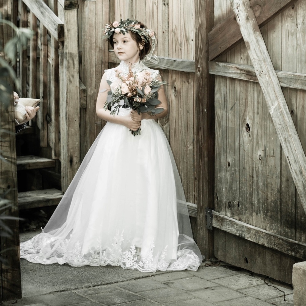 Girls wedding dress / Flower Girl Dress